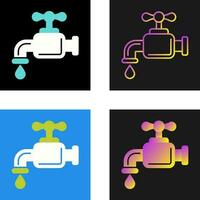 Water Faucet Vector Icon