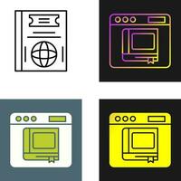 Ebook Vector Icon