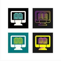 Online Learning Vector Icon