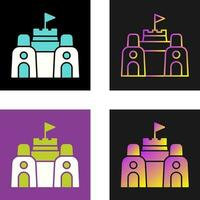 Toy Castle Vector Icon