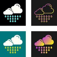 Rain Vector Icon