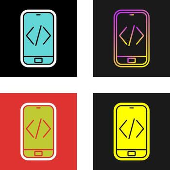 Coding Vector Icon