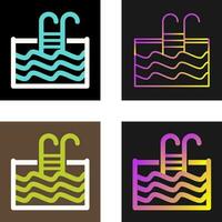 Swimming Pool Vector Icon