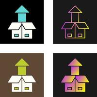 Open Box Vector Icon