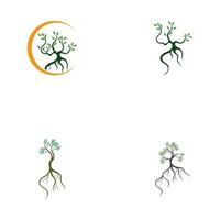 mangrove logo symbol vector