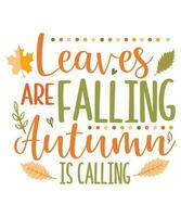 autumn leaves svg cut file by cricut for fabric, paper, and other crafts by vector