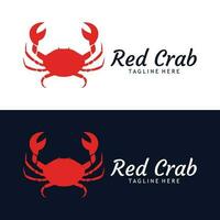 Crab Vector Illustration Design