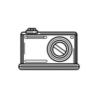 Pocket camera icon design isolated on white background vector
