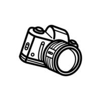 Camera icon design isolated on white background vector