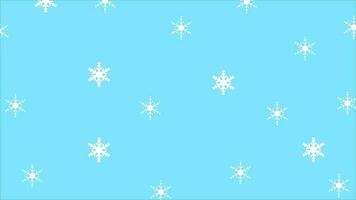 abstract blue background snow falling pattern vector