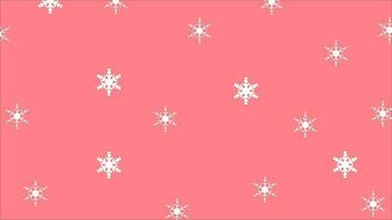 abstract pink background snow falling pattern vector