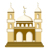 le grandiose mosquée est beige marron png