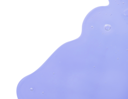 melt liquid bubble frame png