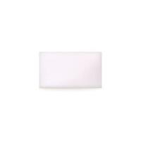 Soap square bar top view template, realistic vector illustration isolated.