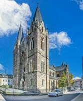 Image of the church in German town Bad Duerkheim photo