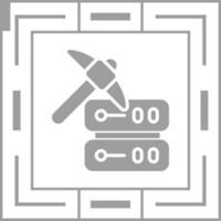 Data Mining Vector Icon