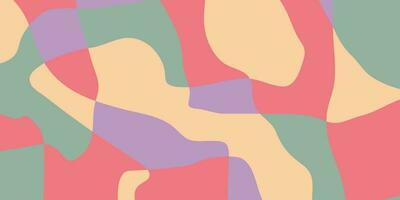 Abstract background design with autumn colors theme vector