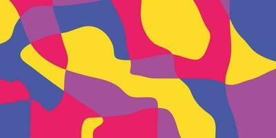 Abstract background design with autumn colors theme vector