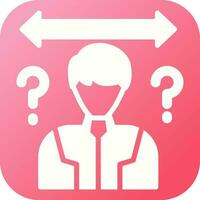 Uncertainty Vector Icon