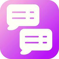 Chat Bubble Vector Icon