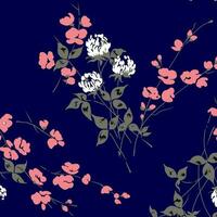floral abstract pattern suitable for textile and printing needs vector