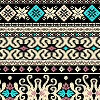 floral abstract pattern suitable for textile and printing needs vector