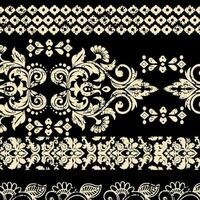 floral abstract pattern suitable for textile and printing needs vector