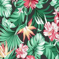 floral abstract pattern suitable for textile and printing needs vector