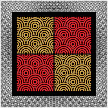 modelo antecedentes diseños vector