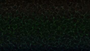 Abstract dynamic particle wave of lines. Futuristic glowing particle lines digital background video