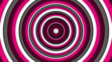 Abstract pattern of circles with the effect of displacement video