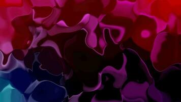 abstract wave gradient liquid background video