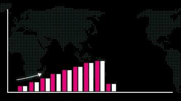 business growth chart video