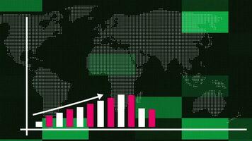 gráfico de crescimento de negócios video