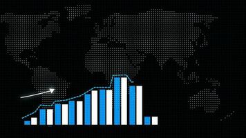 business growth chart video