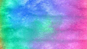 Watercolor pastel background. aquarelle colorful stains on paper ai generated. photo