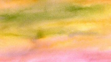 Watercolor pastel background. aquarelle colorful stains on paper ai generated. photo