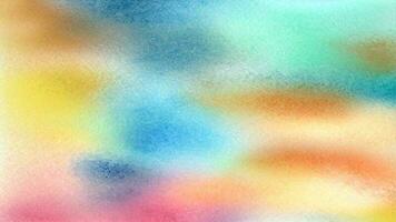 Watercolor pastel background. aquarelle colorful stains on paper ai generated. photo