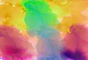 Abstract pastel watercolor hand painted background texture. aquarelle abstract emerald backdrop. ai generated photo