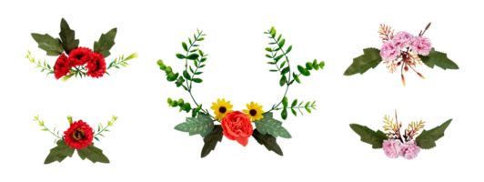 realistic laurel flower for romantic copy space png