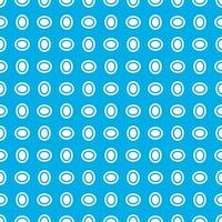 Polka dot seamless pattern, light blue polka dot vector background.