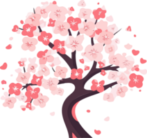 cute cherry blossom flower tree png