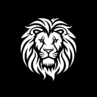 Lion - Minimalist and Flat Logo - Vector illustration