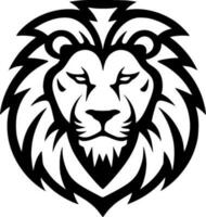 Lion - Minimalist and Flat Logo - Vector illustration