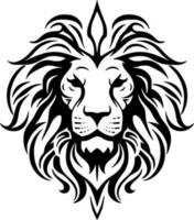 Lion - Minimalist and Flat Logo - Vector illustration