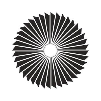 Circular Pattern Icon vector