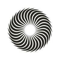 icono de patrón circular vector