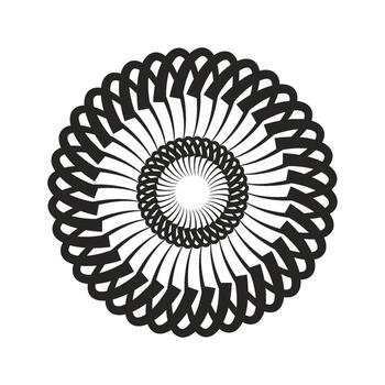 Circular Pattern Icon vector