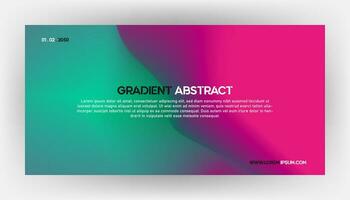 Modern Background Design with Gradient and Grain Texture. Minimalist Gradient Background with geometric shapes for Website design, landing page, wallpaper, banner, poster, flyer, and presentation vector