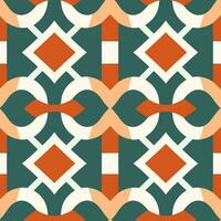 Minimalist geometric pattern vector